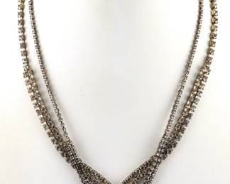 Vintage Rhinestone Necklaces & Bracelet