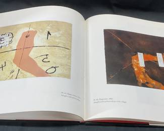 Antoni Tapies In Print Art Book, Illustrated 1991