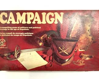 CAMPAIGN Vintage Board Game W Box