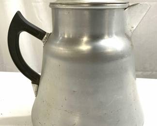 TACU CO Vintage Aluminum Teapot W Lid