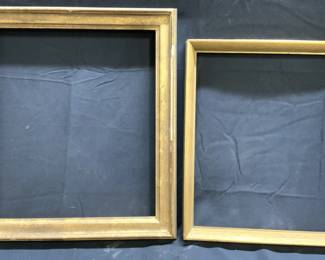 Lot 2 Assorted Gilt Wood Picture Frames