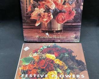 Lot 2 Flower Arrangement Books, Illustr 1997