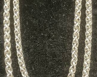 James Avery Sterling Silver Chain Necklace