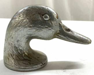 Vintage Pewter Duck Head Bottle Opener