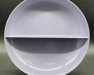 ROYALON INC. Vintage Purple Melmac Divided Dish