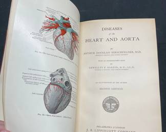 Antq 1913 Diseases Heart & Aorta, Illustrated