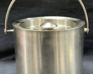 Vintage Metal Ice Bucket