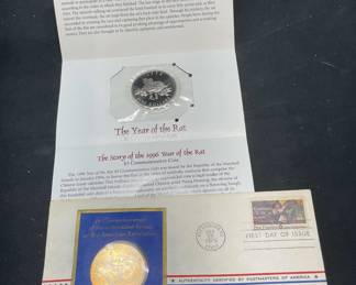 Lot 2 Sterling Silver Paul Revere First Issue +