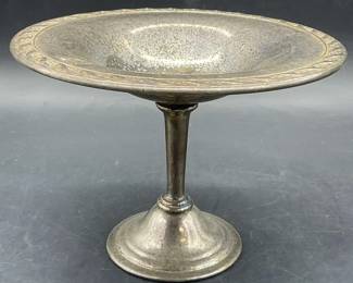 Vintage Silver Plated Tazza / Pedestal Dish