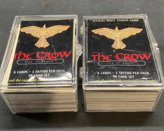 Group Lot 100+ Vtg The Crow Trading Cards