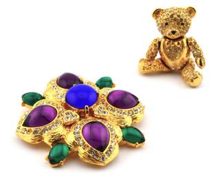 Joan Rivers Statement Brooches
