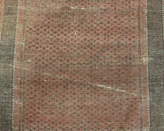 Vintage Handmade Persian Wool Area Rug