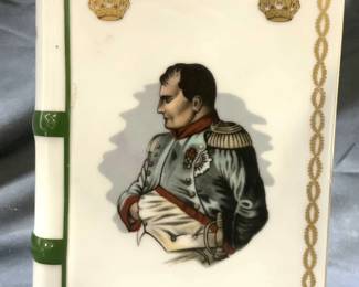 French Limoges Haviland Porc Camus Napoleon Decanter