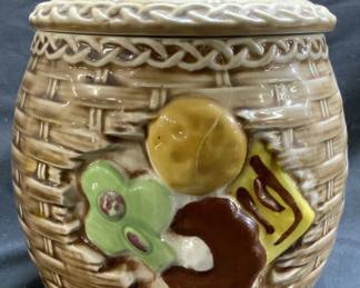NAPCO Ceramic Cookie Jar W Lid