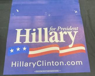 10 H Clinton 2016 Presidential Campaign Posters