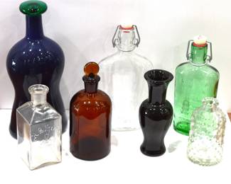 Collection of Vases and Bottles