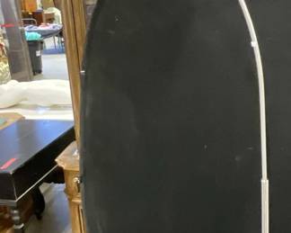 Modern Arc Floor Lamp W/ Drum Shade