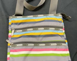 LeSportsac Multicolored Striped HandBag