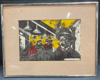 Signed John Sollid Pike Place Market Ltd Edt Print
