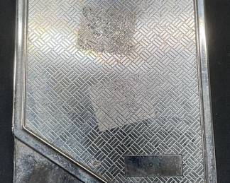 Vintage Silver Tone Cigarette Case