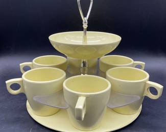St7 HEMCOWARE USA Vntg Tidbit Server & Coffee Cups