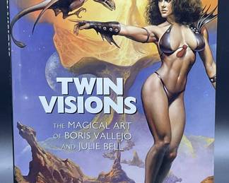 TWIN VISIONS BORIS VALLEJO JULIE BELL Art Bk 2002