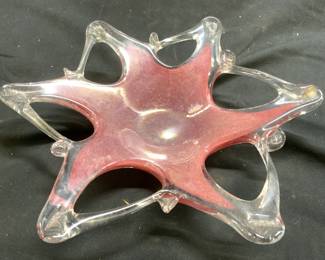 MURANO Lavorazione Art Gls Trinket Dish