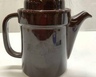 PFALTZGRAFF Ceramic Pitcher W Lid Brown USA