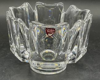 ORREFORS SWEDEN Crystal Bowl