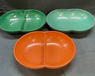 Lot 3 MCM Branchell Color Flyte Melmac Bowl