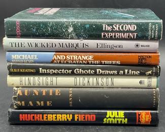 Lot 7 Vintage Hardcover Books, 1974 First Print+