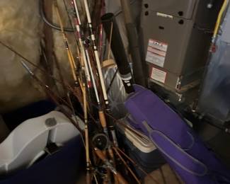 Fishing poles