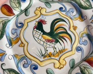 Rooster dish set