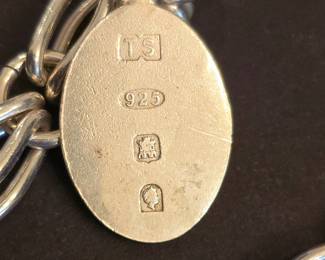 Sterling Silver Necklace and Bracelet (Made in Edinburgh)