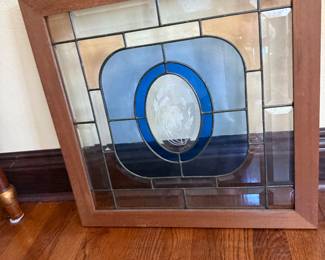 Hanging stained glass