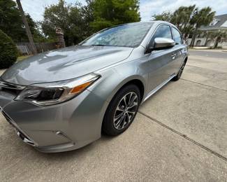 2017 Toyota Avalon with 37,811 miles for $21,500. This will be available when the doors open on May 9th at @8:30