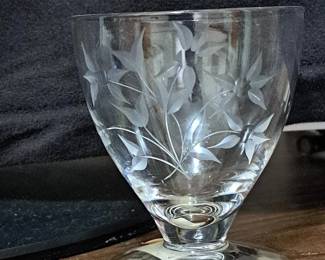 Ransgil Crystal fruit cocktail glasses