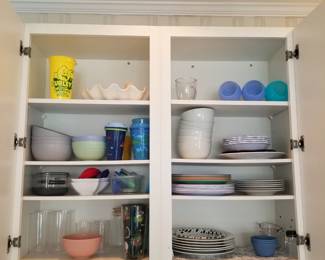 Glassware and plastic ware