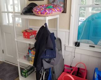 Plastic shelving