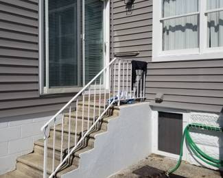 Wrought iron railing