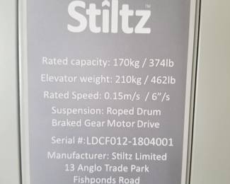 Stiltz Duo Alta home lift elevator