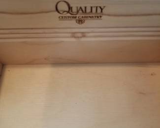 Kitchen cabinetry by Quality Custom Cabinetry
