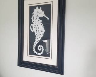 Seahorse graphic