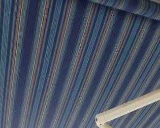 Awning fabric detail
