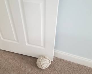 Sailor's knot doorstop