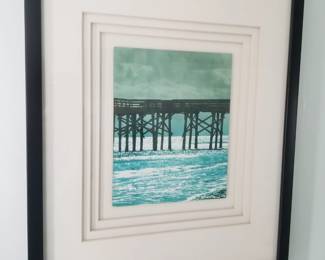 Fishing pier art