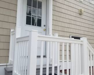 Entry door & landing