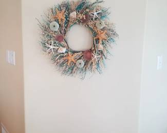Seashell wreath