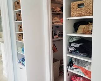 Storage shelves