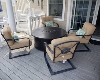 Firepit conversation set